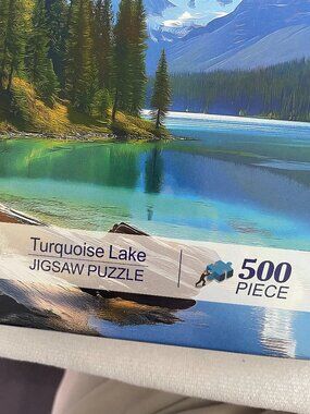 Blueforest Turquoise Lake 500 Piece Puzzle